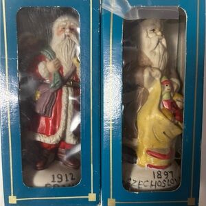 Old World Santa Collectibles vintage figurines